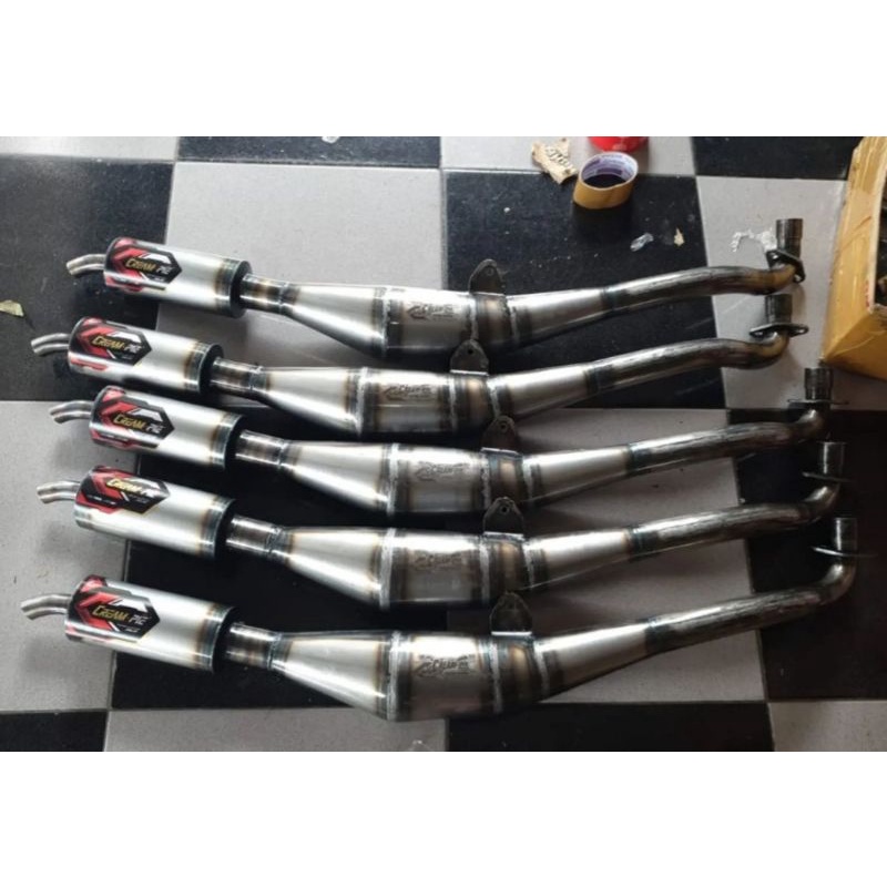 Knalpot Creampie Original Fizr Std plat Original Racing Jogja Asli Creampie 100% juraganknalpotjogja