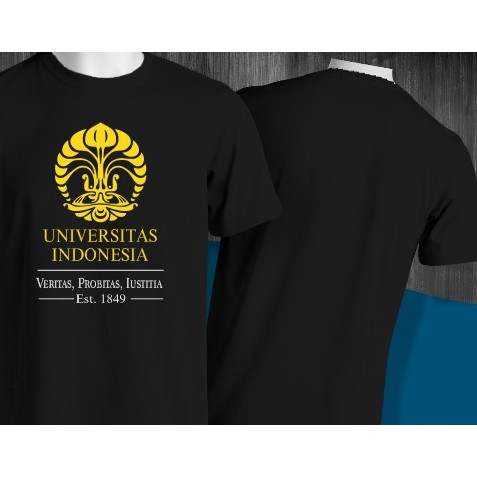 Premium Kaos Universitas Indonesia 01 - Kaos UI - Tshirt UI Universitas Indonesia - Baju UI - Custom