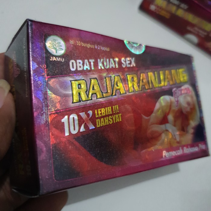 HERBAL RAJA RANJANG KAPSUL - KUAT PRIA DAN TAHAN LAMA ORIGINAL
