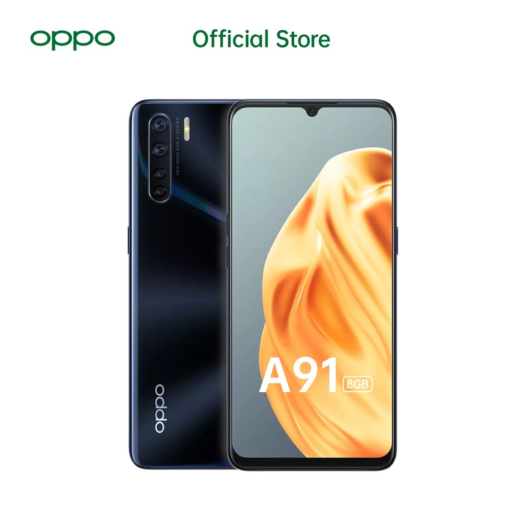 OPPO A91 8GB RAM 128GB ROM [VOOC Charging, AI Ultra Wide Quad Camera,Ultra Slim]