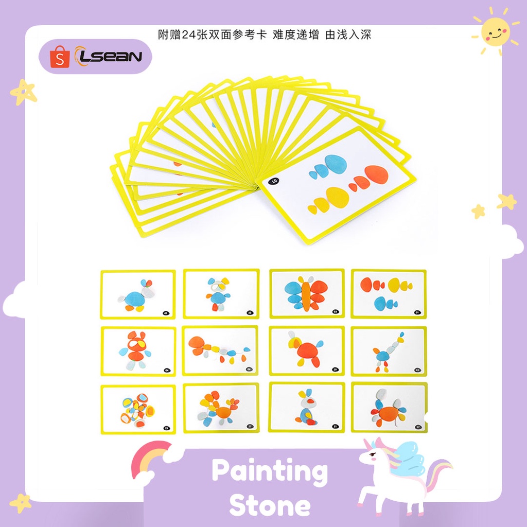 MAINAN EDUKASI DIY PAINTING STONE