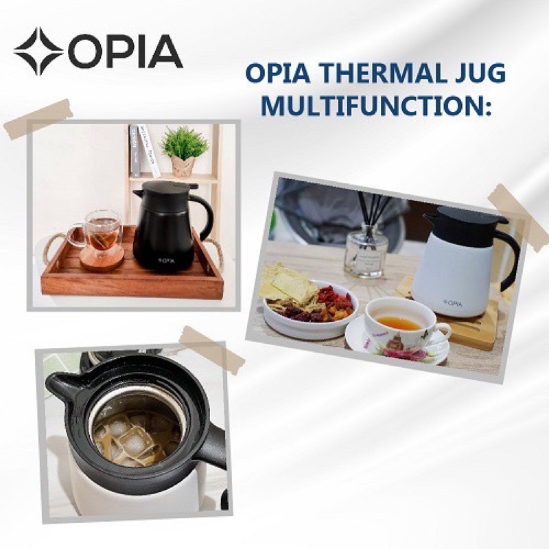 Opia Thermal Jug 800ml - Thermal Air