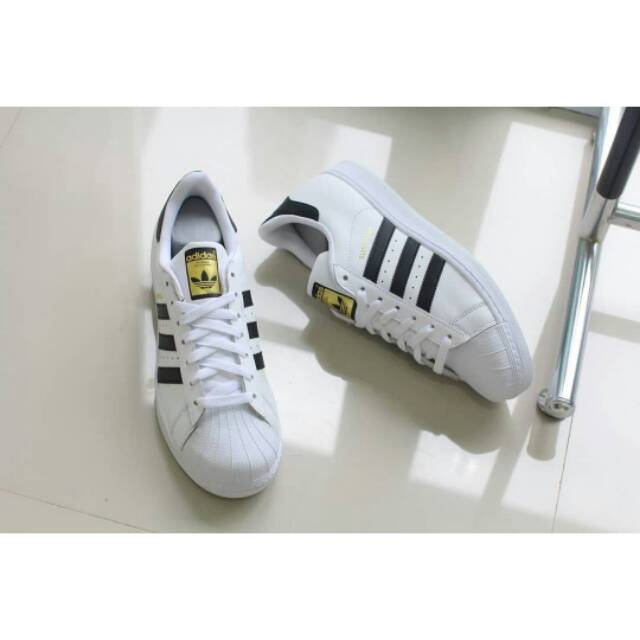 Adidas Superstar Strip Black 100% Original
