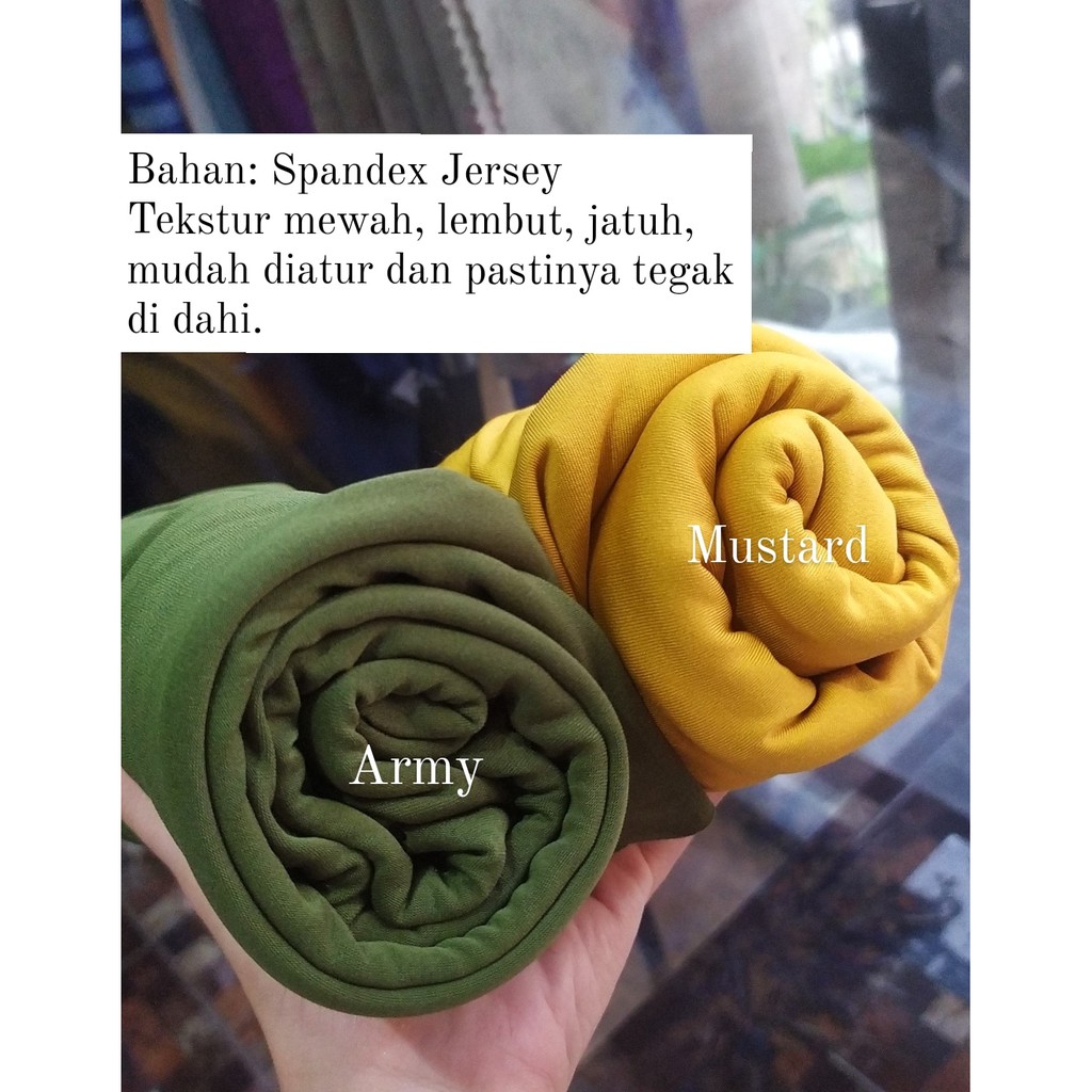 Hijab Jilbab Kerudung Instan Olahraga DIAZ SPORTY Inner Sehari-hari Non Ped Grosir Murah Ori Aulana-3