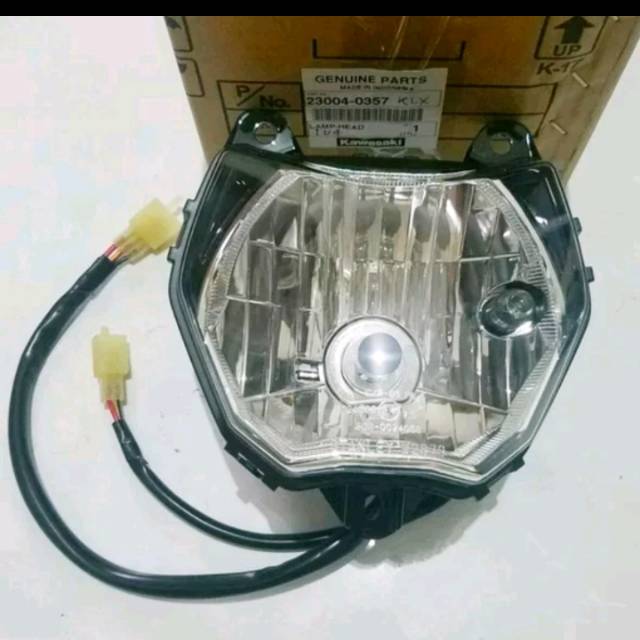 Lampu depan klx bf /dtracker bf original/lampu klx lampu depan klx headlamp klx motor klx original k