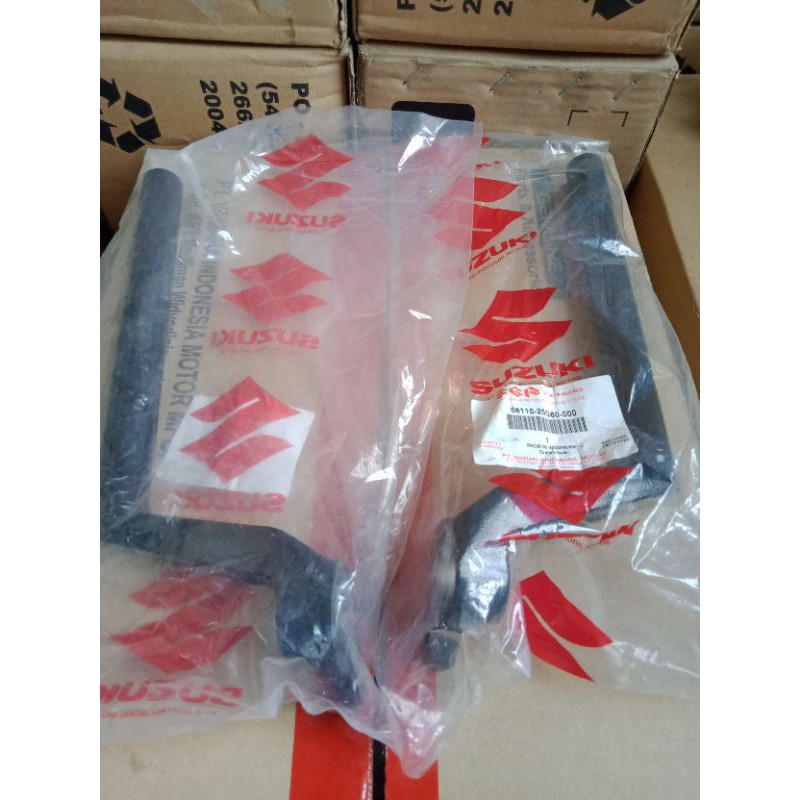 Original SGP Stang Jepit Satria Fu Karbu Stang Stir Satria Fu Hitam Orisinil 56110-25G60
