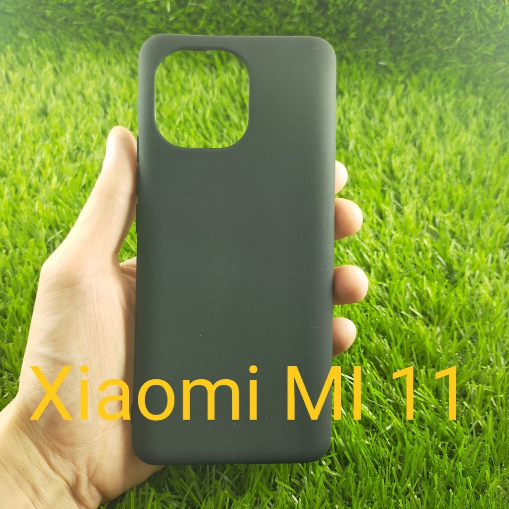 Casing Xiaomi Mi 11 SoftCase Black Matte