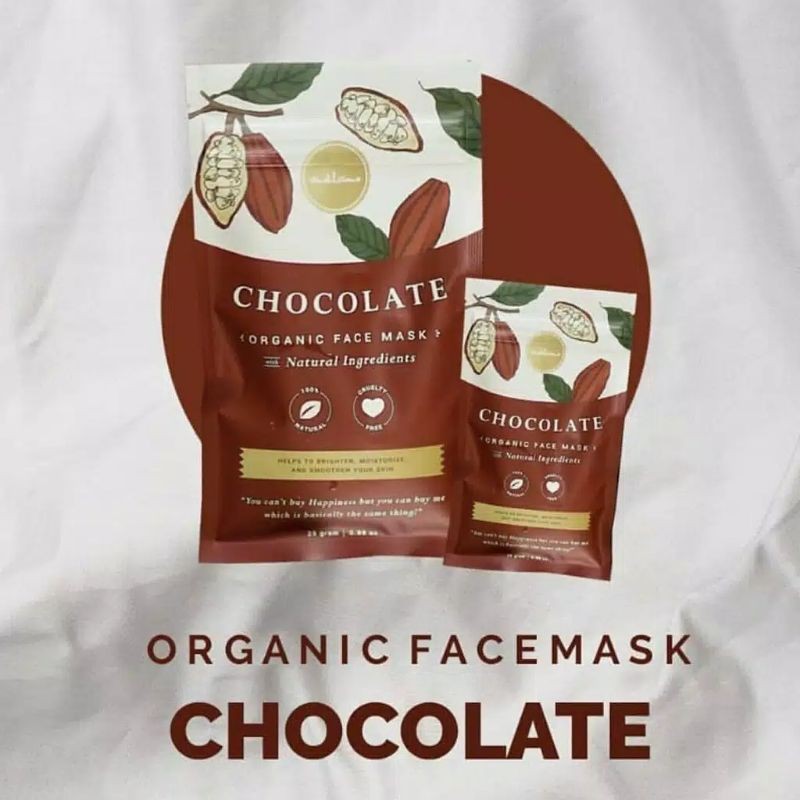 Masker Crushlicious  Greentea Milk Chocolate Coffe 25gr | Wash Off Mask