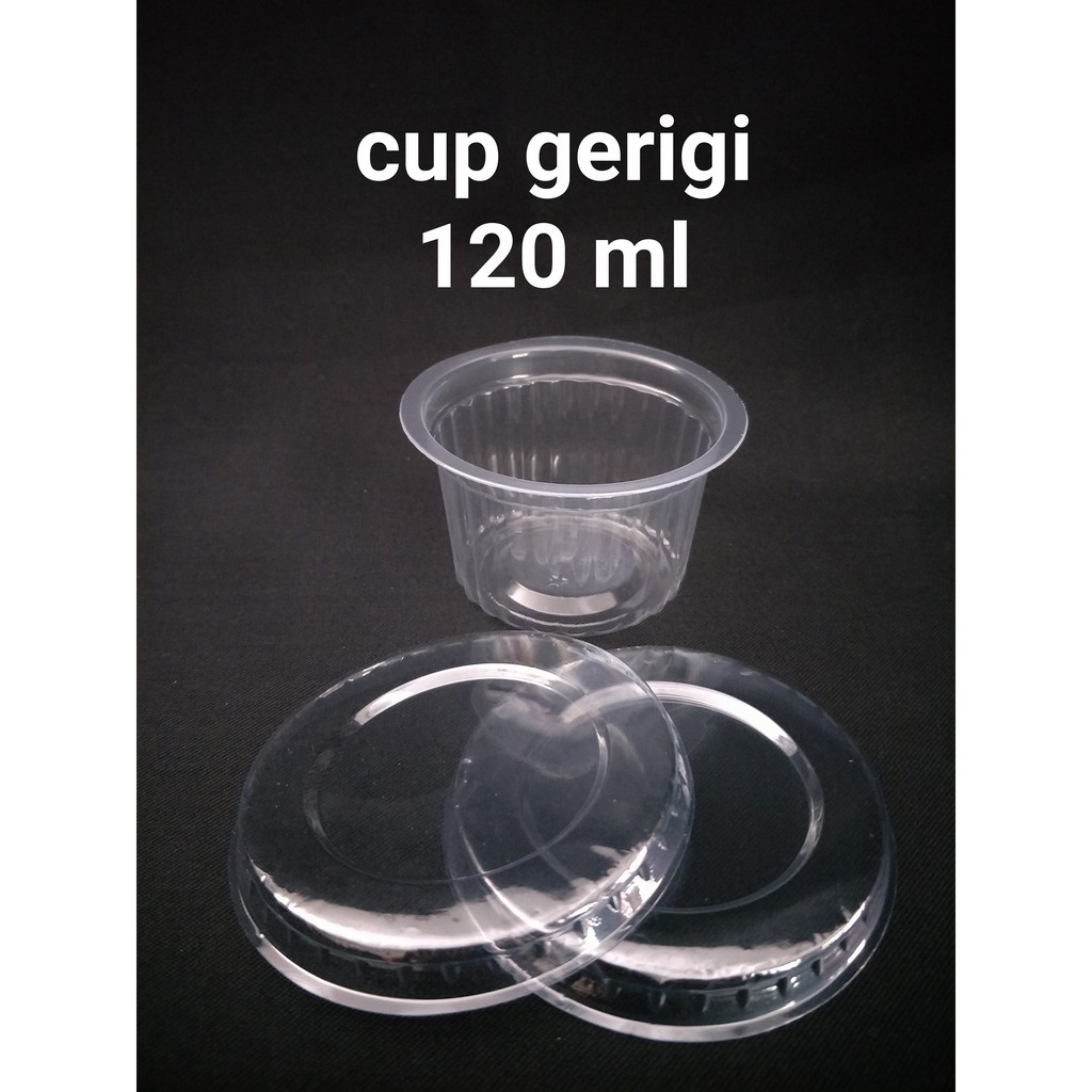 Cup Puding Belimbing 120ml isi 50 pcs+Tutup/Cup Agar 120ml