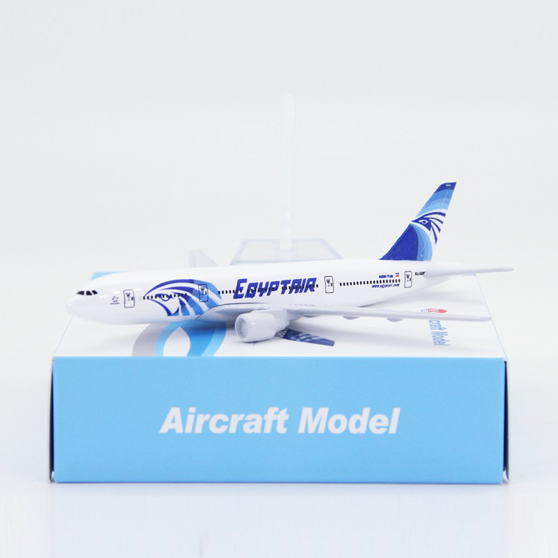 Boeing 777 Model Pesawat Airline B777 Die Cast Bahan Metal Alloy Ukuran 16CM