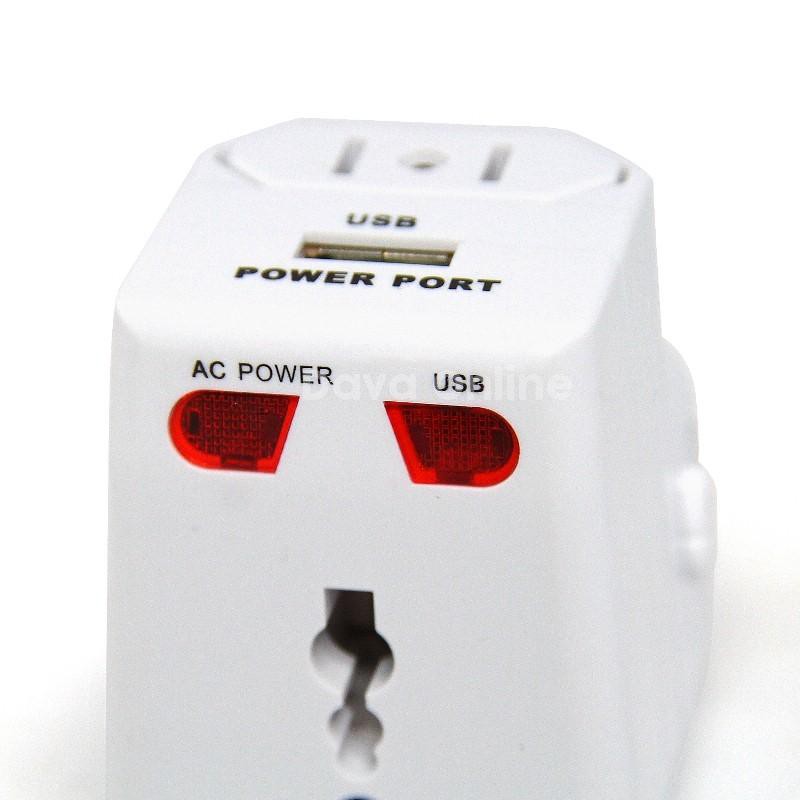 PROMO ADAPTOR CHARGER UNIVERSAL- USB PORT DAN FUSE SERI TERBARU-STEKER MULTIFUNGSI MURAH - TEKNO KITA