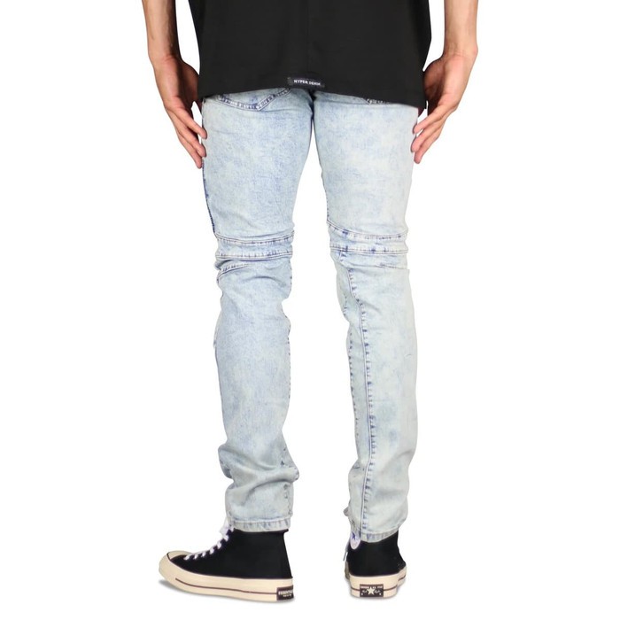 Hyperdenim Hyper Blue Ara Biker Jean