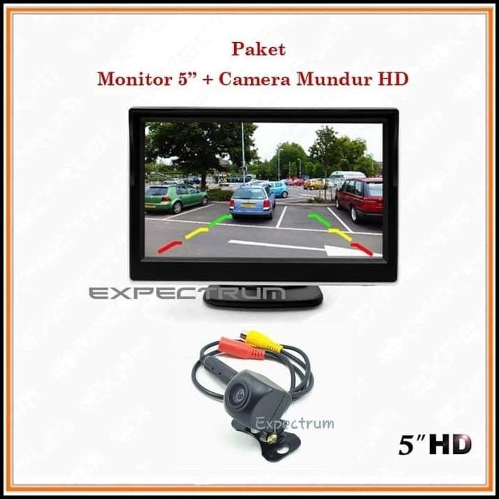 Monitor Tv Ondash 5 Inch - Paket Monitor Tv 5 Inch &amp; Kamera Ccd Hd