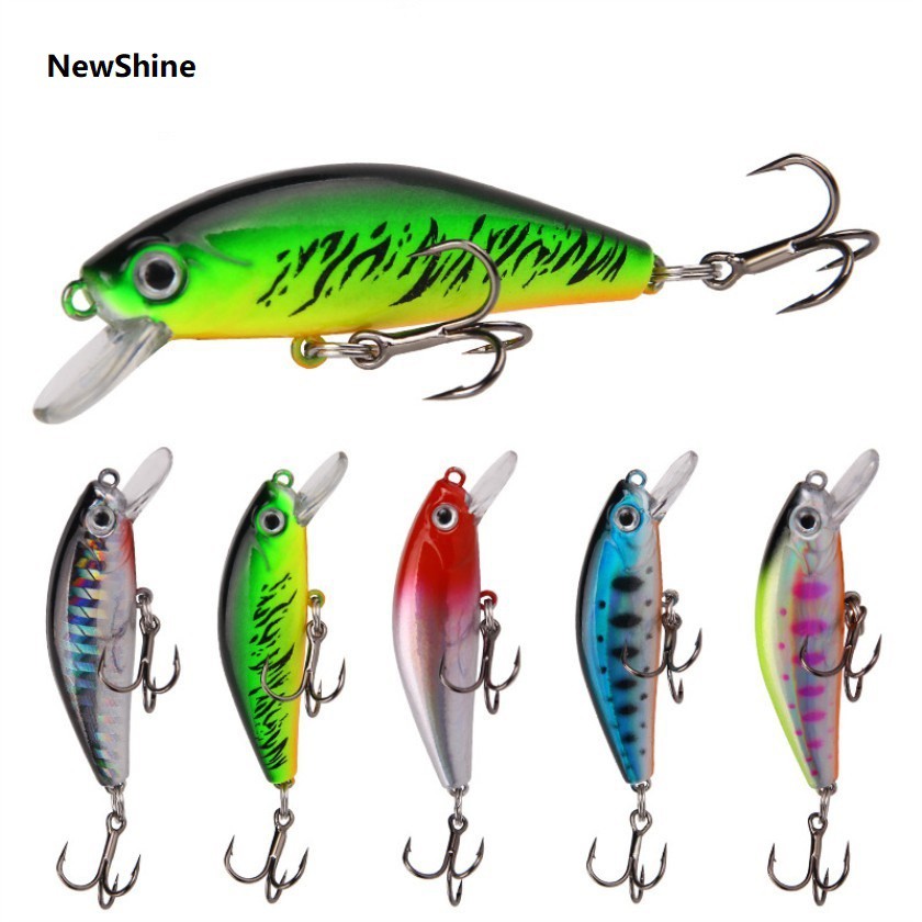 Shengyao 1Pcs New Sinking Minnow Umpan Pancing 6.7g 5.5cm Swimbait Fishing Lure Ikan Bass Bait Kail Tackle