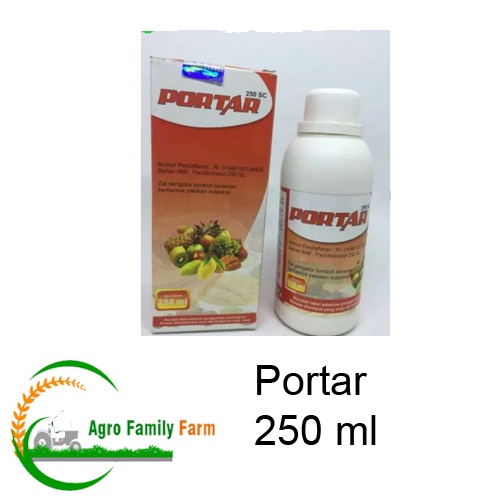Portar 250 ml Paklobutrazol ZPT Pemercepat Pembungaan dan Pembuahan