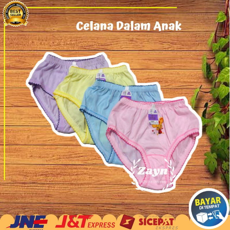 Celana Dalam Anak Perempuan Cewek 1 - 3 th Halus Murah