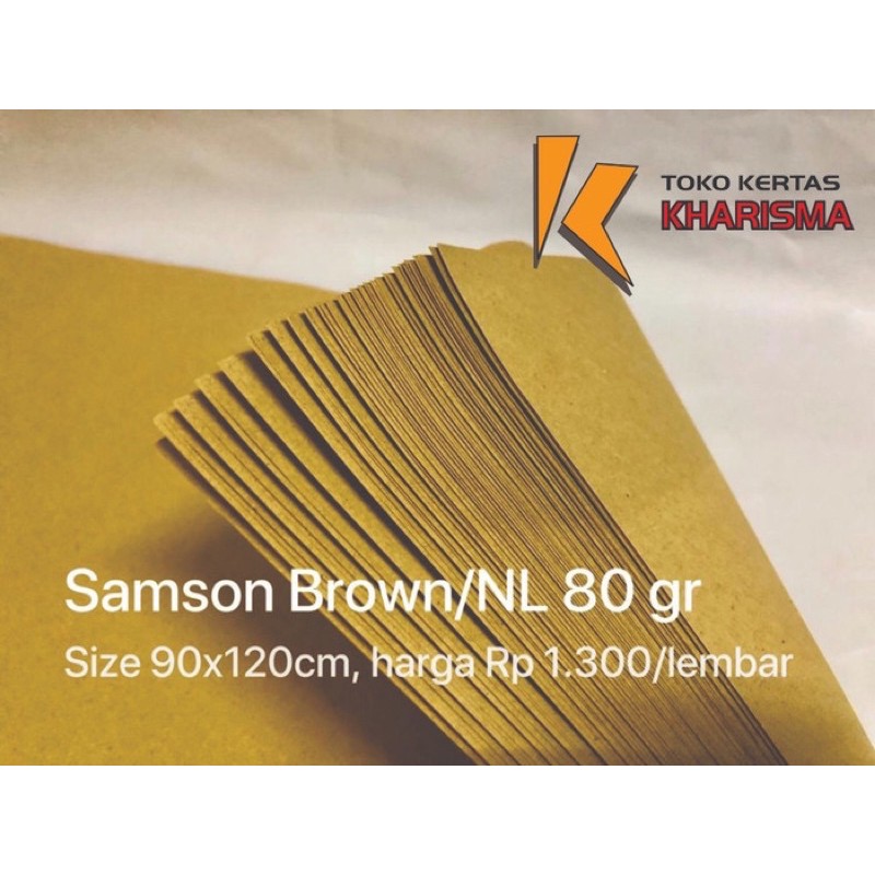 

SAMSON CRAFT BROWN NL 80 GRAM