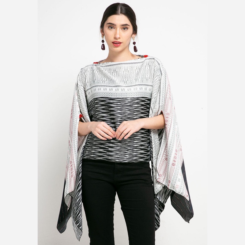 LUIRE by Raden Sirait FM Tangan Belah Reversable Ulos Pucca Wanita