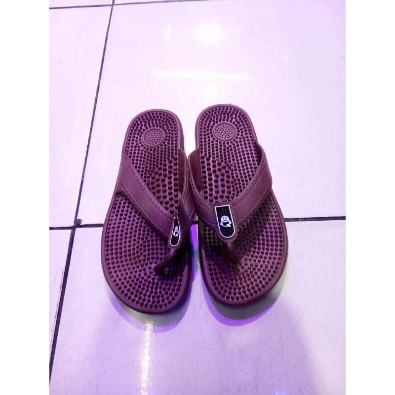 MURAH...SENDAL KARET JEPIT REFLEKSI-SANDAL KESEHATAN-SANDAL REMATIK-LEMBUT-ANTI SLIP