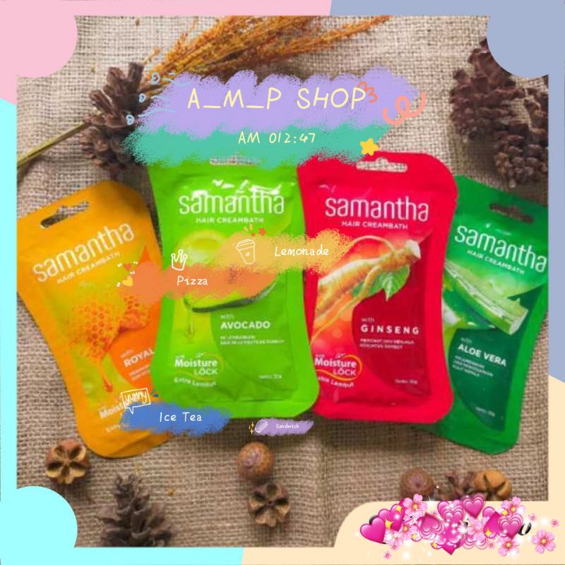 Samantha hair creambath 30gr