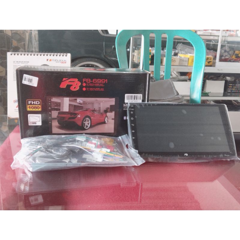 HEAD UNIT ANDROID 9" F8 RAM. 1GB+16GB