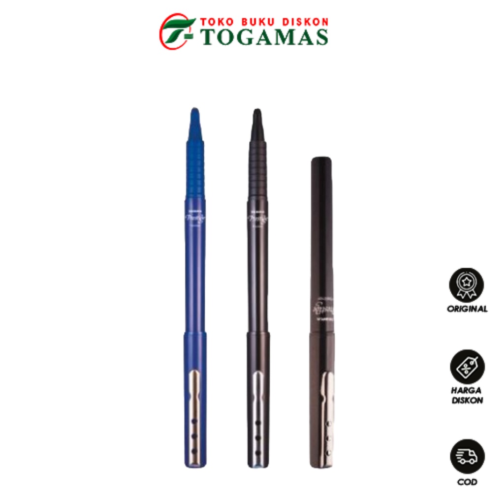 

SIAP KIRIM !! BALLPEN PRESTIGE FINELINER 0.8MM HITAM DAN BIRU ZEBRA