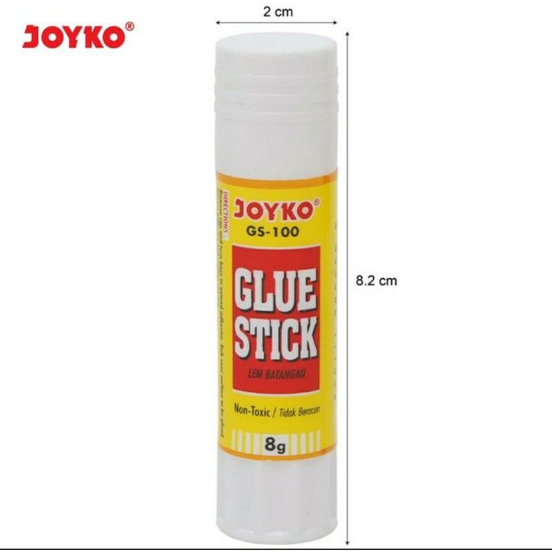 Lem Glue Stick Joyko / Lem Kertas / Lem Batang GS-100