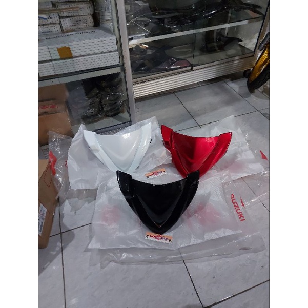 Batok suzuki hayate batok atas hitam merah putih original sgp