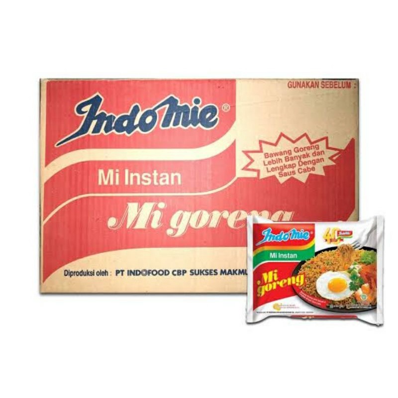 Indomie Mie Goreng 1 dus isi 40