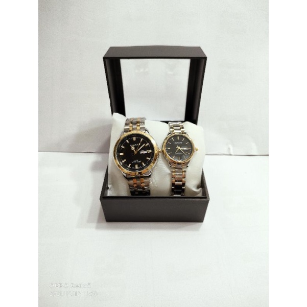 jam dinding couple Cardiff ORI tahan air BLG