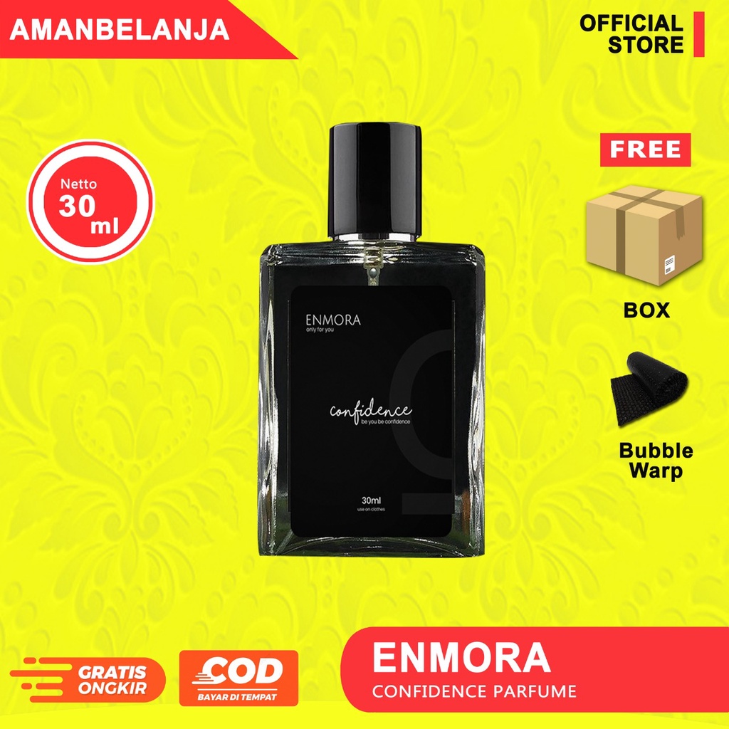 ENMORA CONFIDENCE PARFUM - PARFUM UNISEX ORIGINAL ! PARFUM PERCAYA DIRI (BEST SELLER )