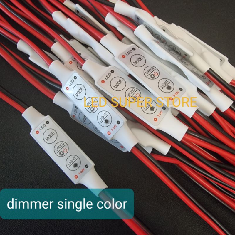 Controller mini single color / RGB  isi 100pcs, dimmer led | Modul Kedip