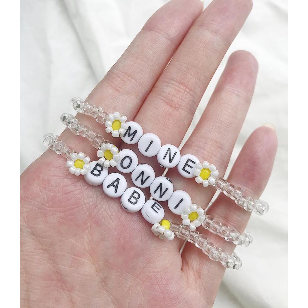 Gelang Manik Nama #2 / KPOP Bracelet / Korean Bracelet