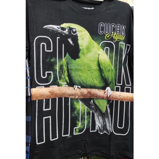 KAOS BURUNG KACER MURAI BATU CUCAK IJO / KICAU MANIA KATUN DISTRO