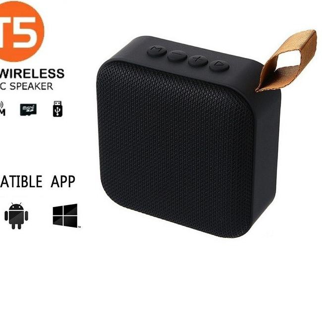 Terbaik 8 8 Speaker Bluetooth Mini T5 Wireless Music Portable Audio Shopee Indonesia