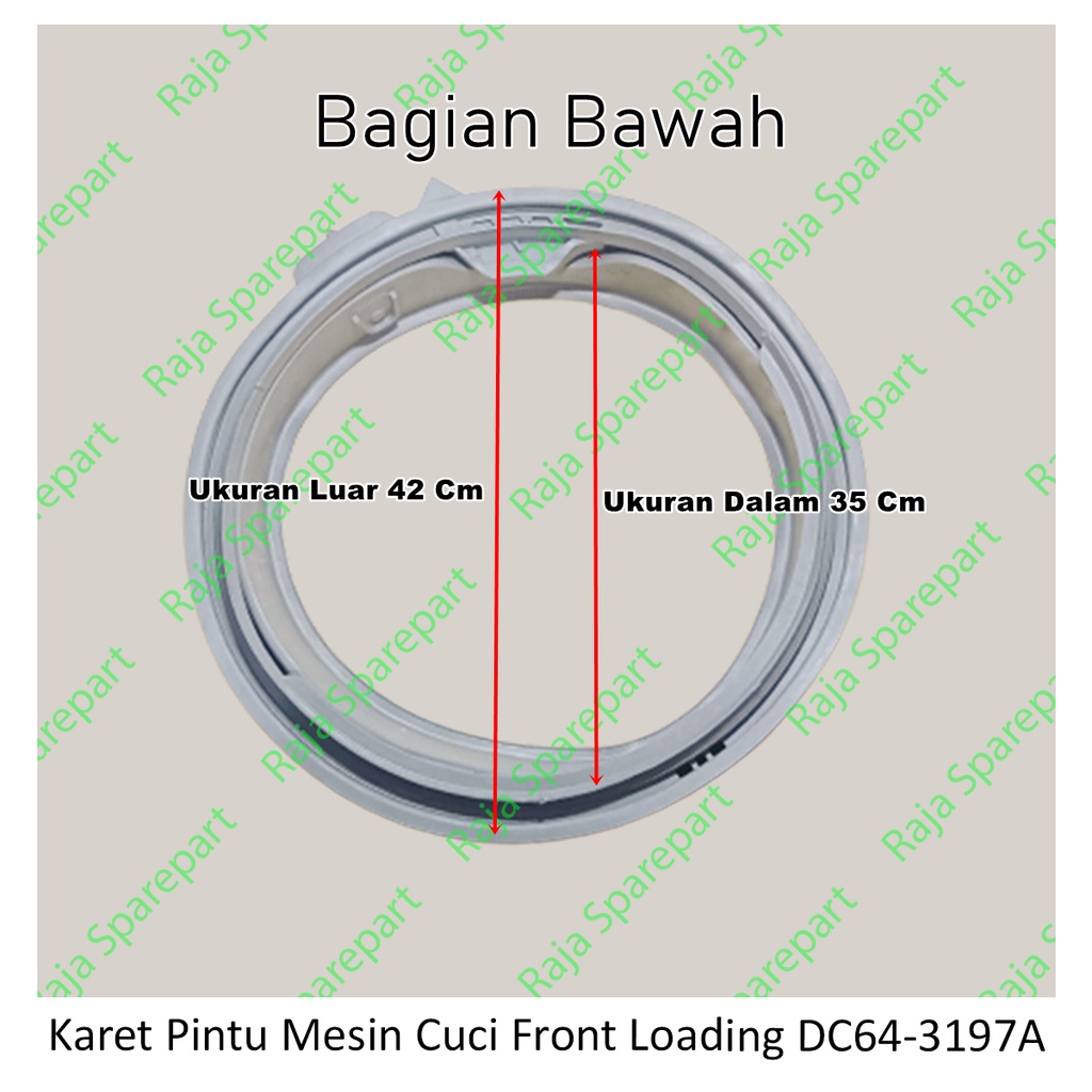 Karet Pintu Mesin Cuci Front Loading Samsung DC64-3197A