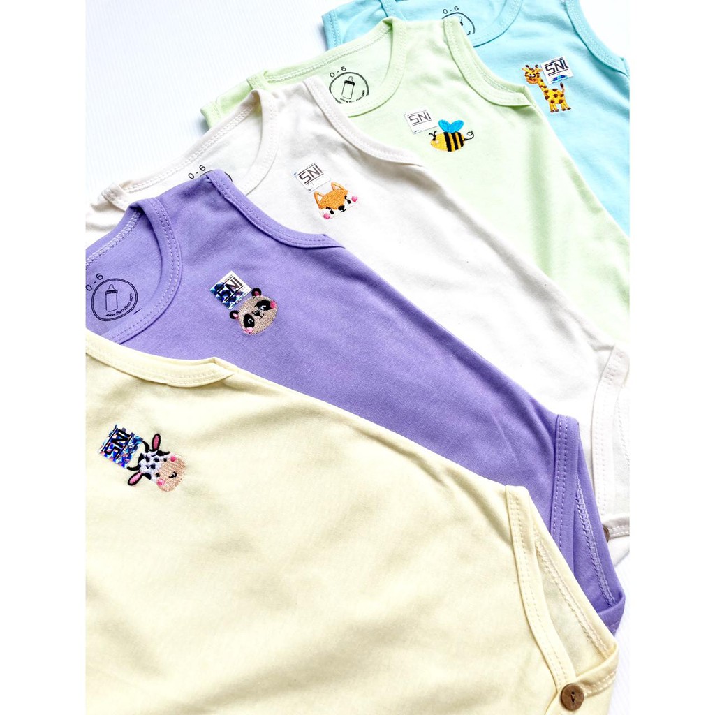 BERSERTIFIKASI SNI JUMPER singlet BORDIR bayi kaos premium bagus lembut singlet anak Babeebabyshop