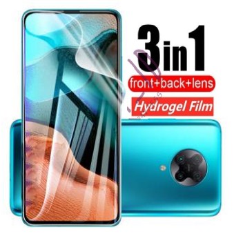 Pelindung Layar Poco F2 Pro paket 3 in 1 berbahan hydrogel