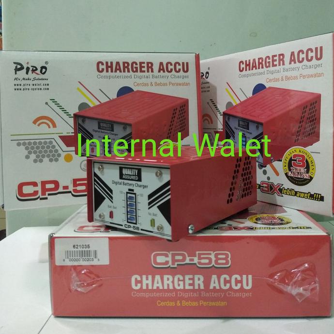 Charger Aki Charger Accu Piro Cp-58 |Charger Aki Mobil