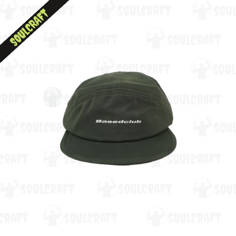 Cap "Based Club - Cymal Green 5 Panel"