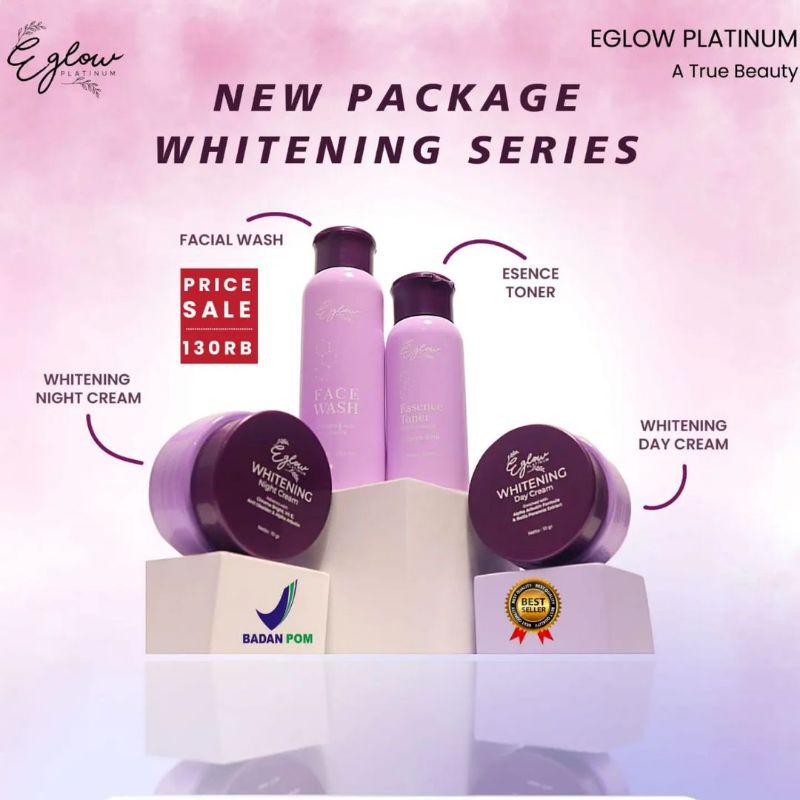 EGLOW PLATINUM / KRIM EGLOW / EGLOW PLATINUM BPOM / EGLOW ACNE / KRIM PEMUTIH WAJAH BPOM