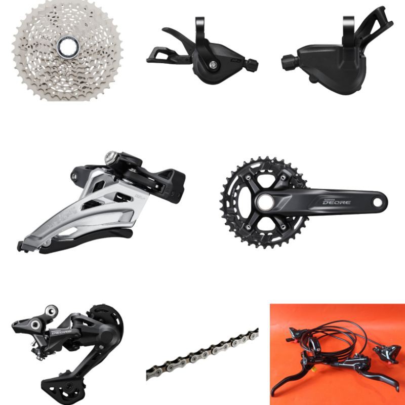 Grupset Groupset Shimano Deore 10 Speed M4100