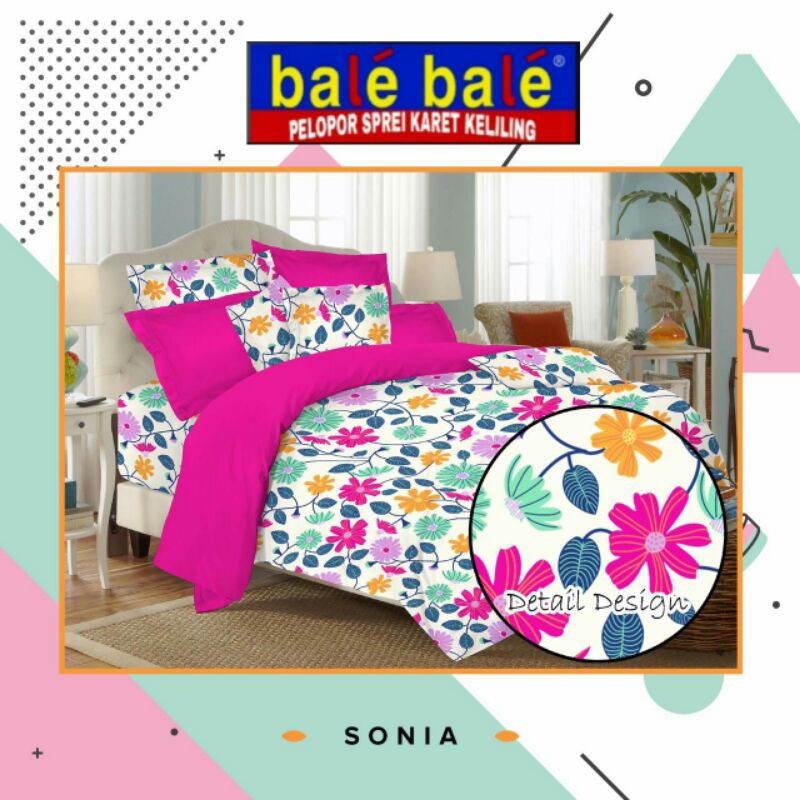 BALE-BALE (sprei karet keliling)