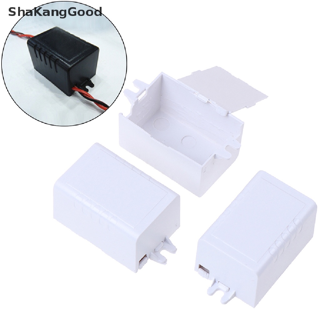 Skid 1 / 5 / 10pcs Casing Power Supply Mini Bahan Plastik Ukuran 35mm X 24mm X 20mm Skk