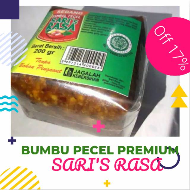 

(Sicepat)BUMBU PECEL DAN GADO-GADO MANTUL SARI RASA