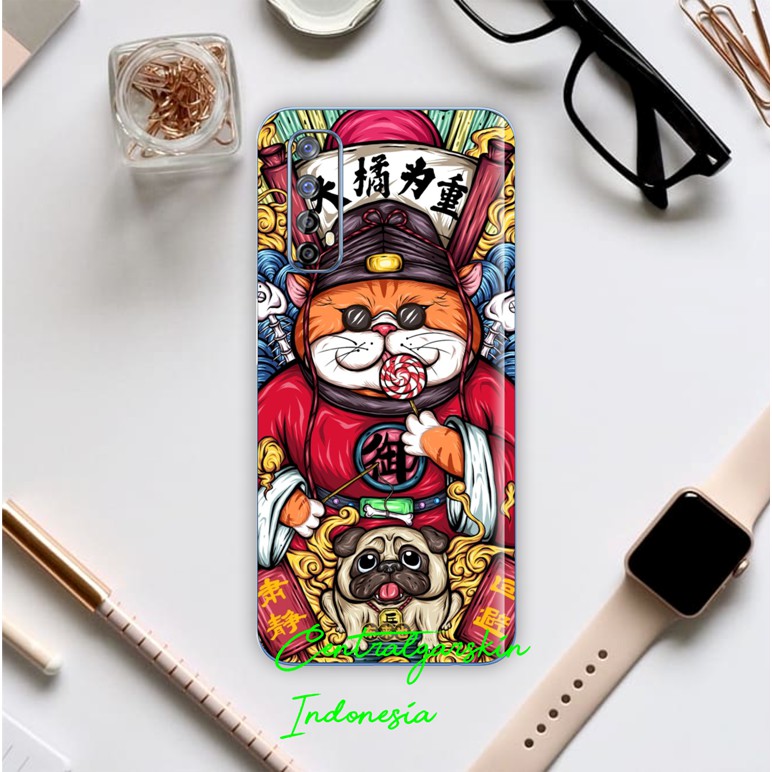 GARSKIN Realme 7 Motif cat doff  [CENTRAL GARSKIN]