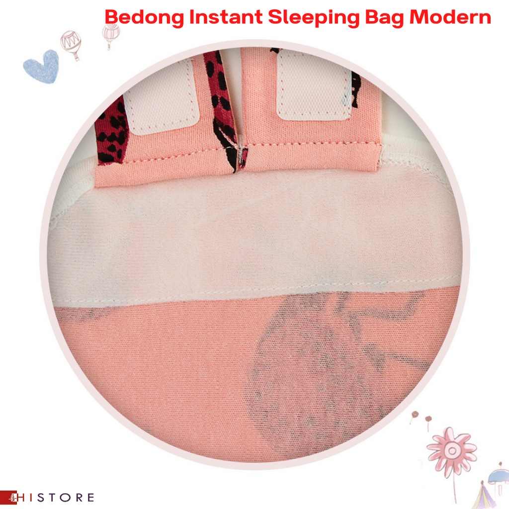 BEDONG MODERN SLEEPING BAG INSTANT HYBRID MODEL SWADDLE ME BAHAN PREMIUM