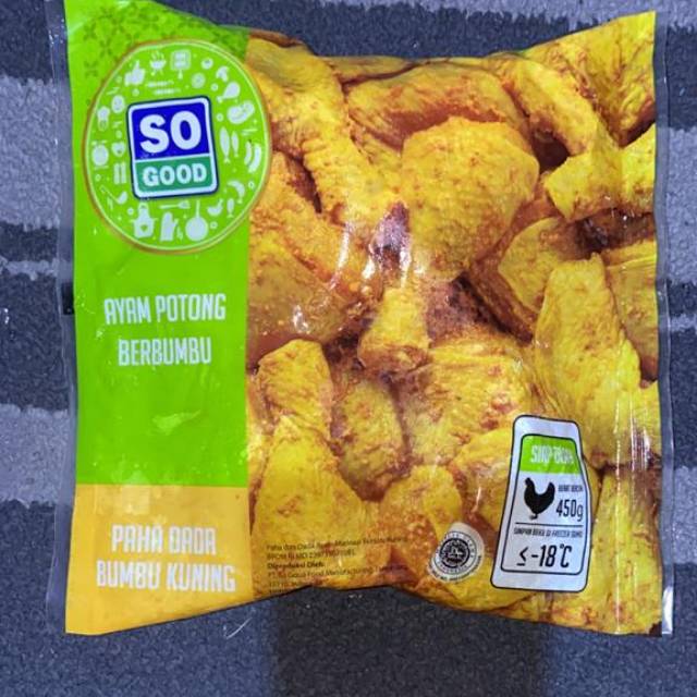 

SO good Ayam Potong Bumbu Kuning 450gr