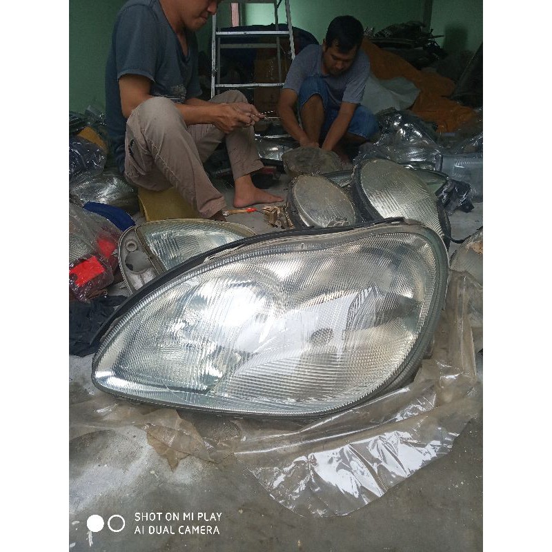 HEADLAMP MERCY W220 KIRI ORIGINAL