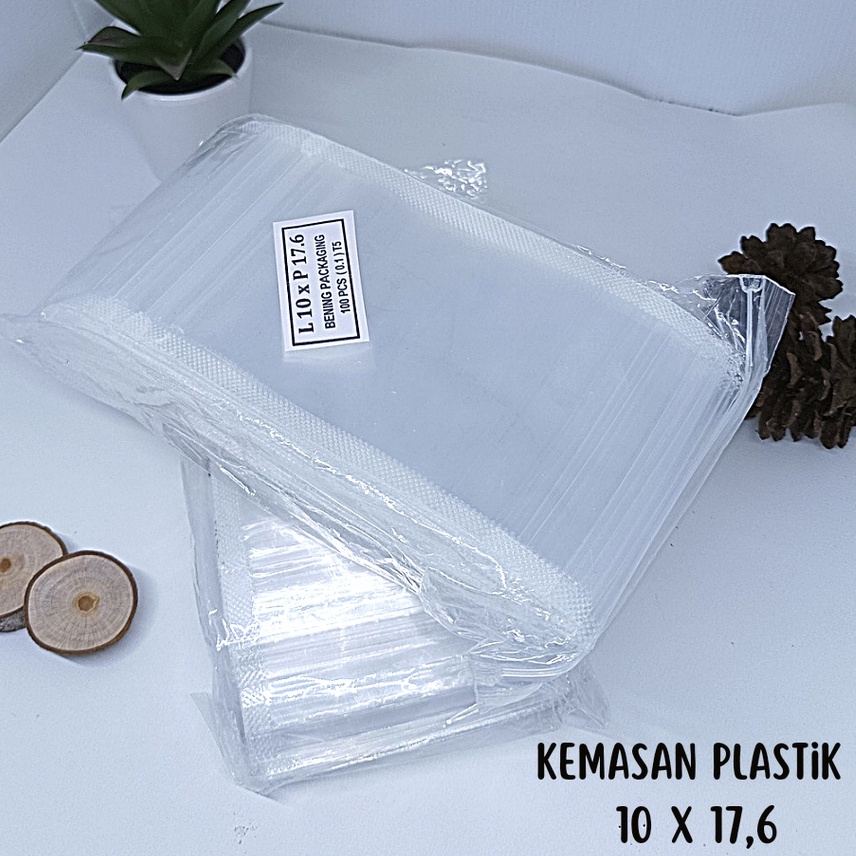 

Plastik Standing Pouch / STP Ukuran Double Seal - 100 pcs